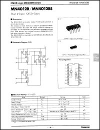 Click here to download MN4012B Datasheet