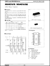 Click here to download MN40161BS Datasheet