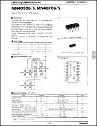 Click here to download MN4030BS Datasheet