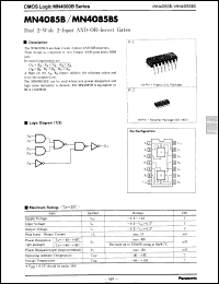 Click here to download MN4085BS Datasheet