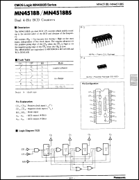 Click here to download MN4518BS Datasheet