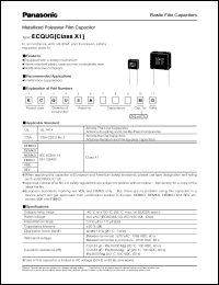 Click here to download ECQU3A333MG Datasheet