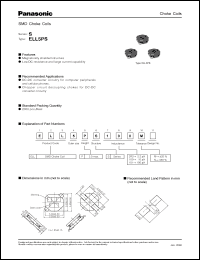 Click here to download ELL5PS101M Datasheet