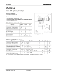 Click here to download 2SC6036 Datasheet