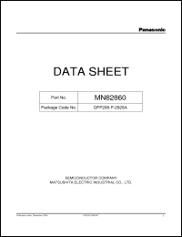 Click here to download MN82860 Datasheet