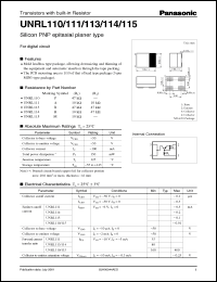 Click here to download UNRL113 Datasheet