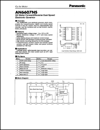 Click here to download AN6607NS Datasheet