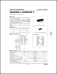 Click here to download MN4030S Datasheet
