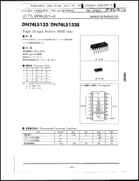 Click here to download DN74LS133S Datasheet