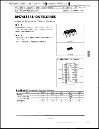 Click here to download DN74LS148D Datasheet
