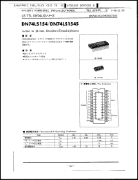 Click here to download DN74LS154S Datasheet