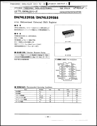 Click here to download DN74LS295BS Datasheet