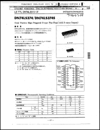 Click here to download DN74LS374S Datasheet