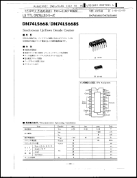 Click here to download DN74LS668 Datasheet