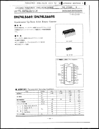 Click here to download DN74LS669S Datasheet