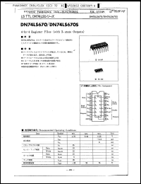 Click here to download DN74LS670D Datasheet