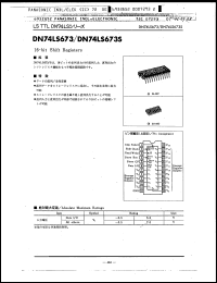 Click here to download DN74LS673 Datasheet