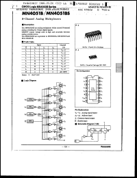 Click here to download MN4051BS Datasheet