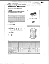 Click here to download MN4502BS Datasheet