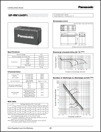 Click here to download UP-RW1245P1 Datasheet