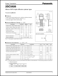 Click here to download 2SC5926 Datasheet