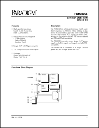 Click here to download PDM31256SA20SOTY Datasheet