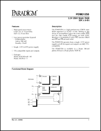 Click here to download PDM31256SA12TTY Datasheet