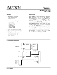 Click here to download PDM41024LA15SOTY Datasheet
