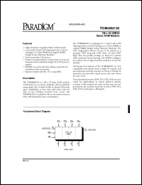 Click here to download PDM4M4120S20AM Datasheet