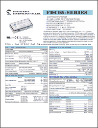 Click here to download FDC05-48D05 Datasheet