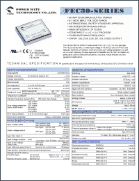 Click here to download FEC30-24S05 Datasheet