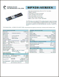 Click here to download OPN20-03S1P5 Datasheet