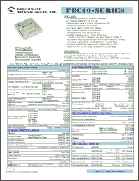 Click here to download FEC40-12T3312 Datasheet