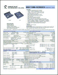 Click here to download HEC100-48S15 Datasheet