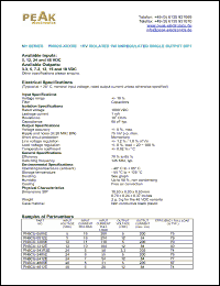 Click here to download PN6CU-0505 Datasheet