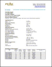 Click here to download P6CUI-120505Z Datasheet