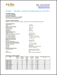 Click here to download P6DU-0505Z Datasheet