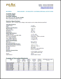 Click here to download P8SG-0505ZM Datasheet