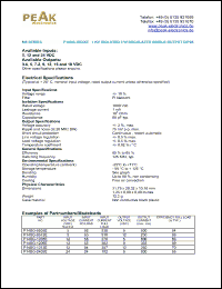 Click here to download P14SG-0505E Datasheet