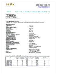 Click here to download P10MU-0505E Datasheet