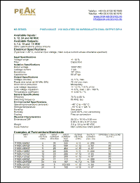 Click here to download P10DU-2412Z Datasheet