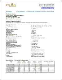 Click here to download P14TG-1205Z21 Datasheet