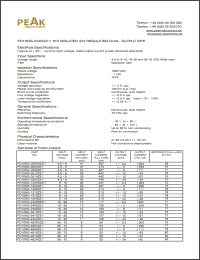 Click here to download PD10NG-053R3Z21 Datasheet