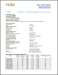 Click here to download P10CU-2415Z Datasheet