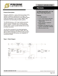 Click here to download PE3335-21 Datasheet