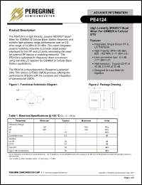 Click here to download PE4124-22 Datasheet
