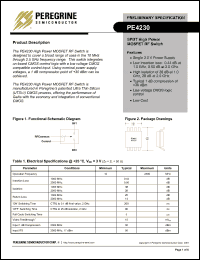 Click here to download PE4230-22 Datasheet
