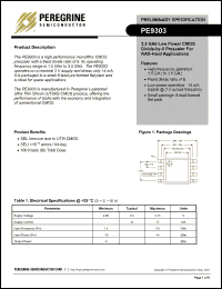 Click here to download PE9303-00 Datasheet