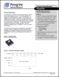 Click here to download PE43702MLI-Z Datasheet