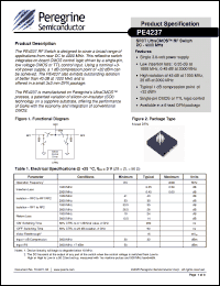 Click here to download PE4237 Datasheet